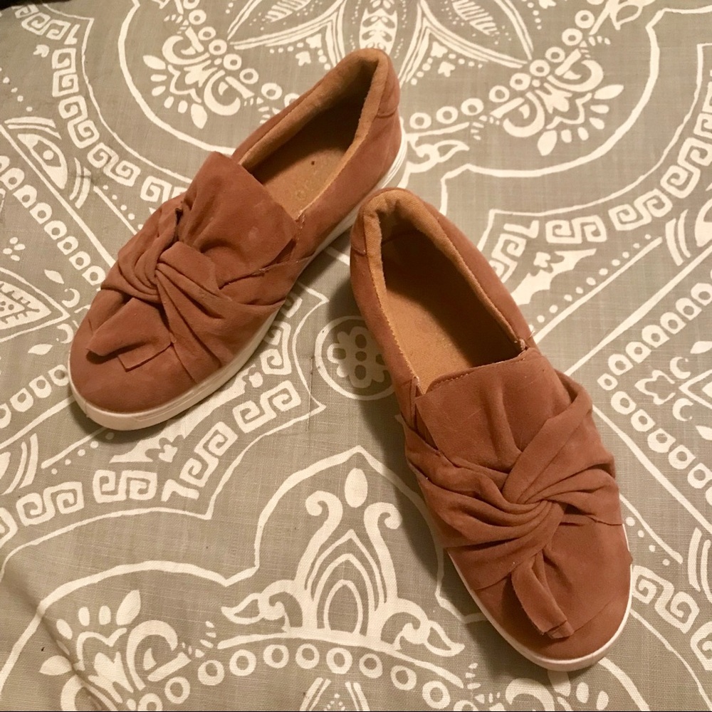 Toffee colored sneakers